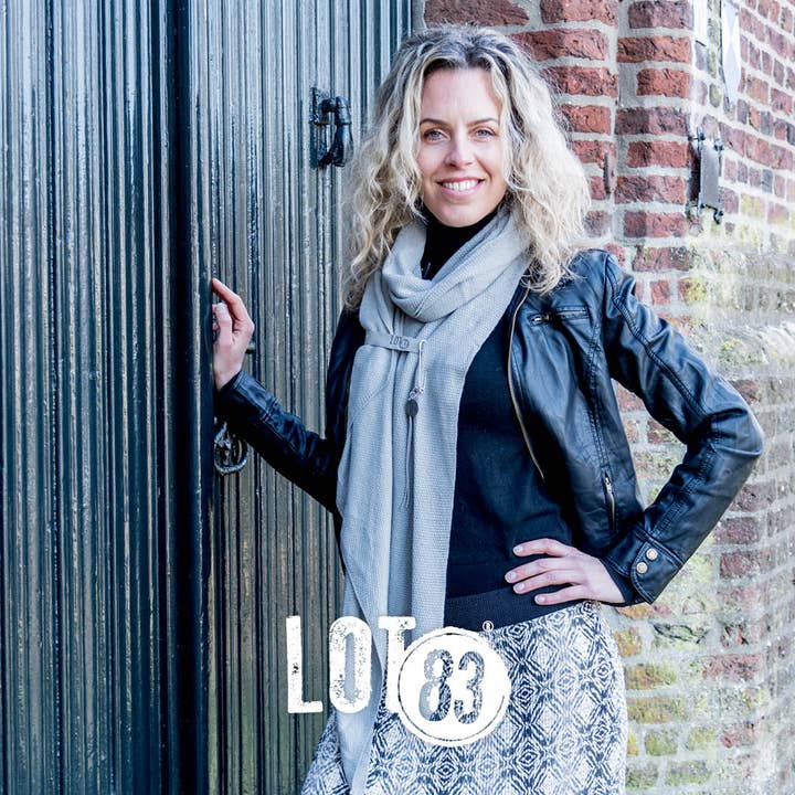 Scarf Lynn Grey for wholesale by LOT83