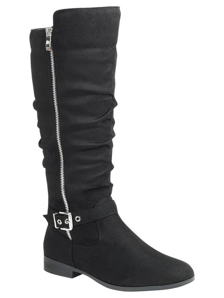 FASHION EMPORIO - Wholesale Boots - Women's - Women's Knee High Comfort Riding Boots FL-GENTLE-33