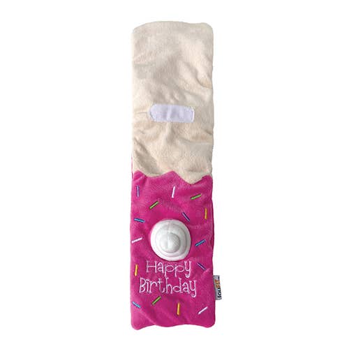 foufouBRANDS - Wholesale Pet Plush Toy - Dog - Hide 'n Seek Birthday Roll Cake8