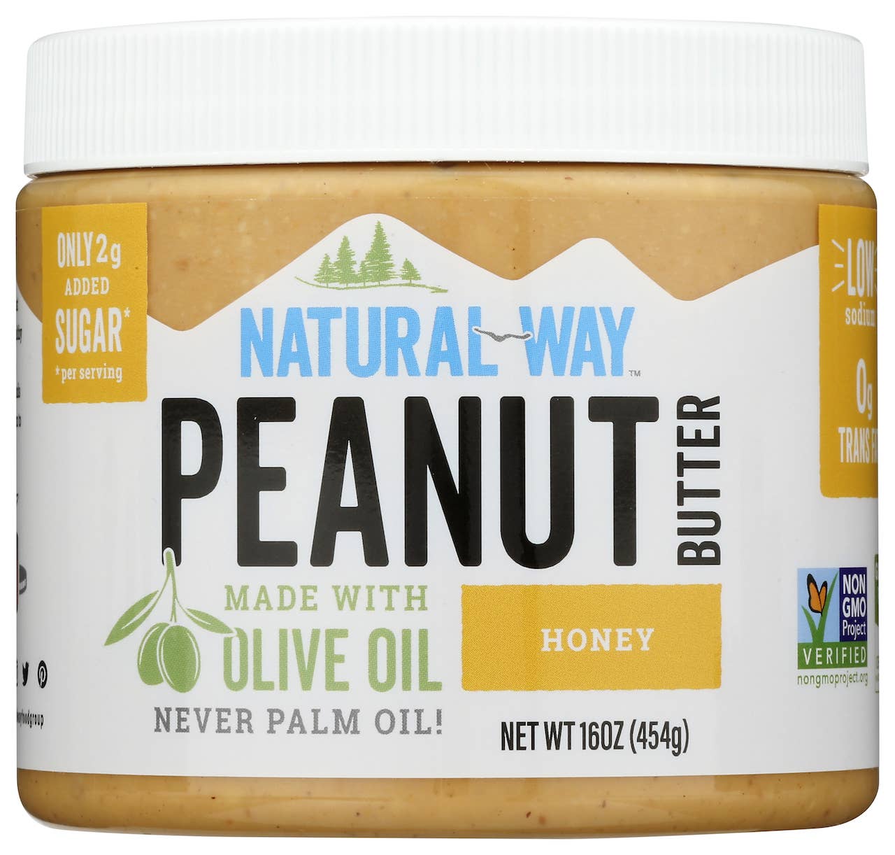 Natural Way – Manteiga de frutos secos por atacado – Manteiga de amendoim com mel feita com azeite