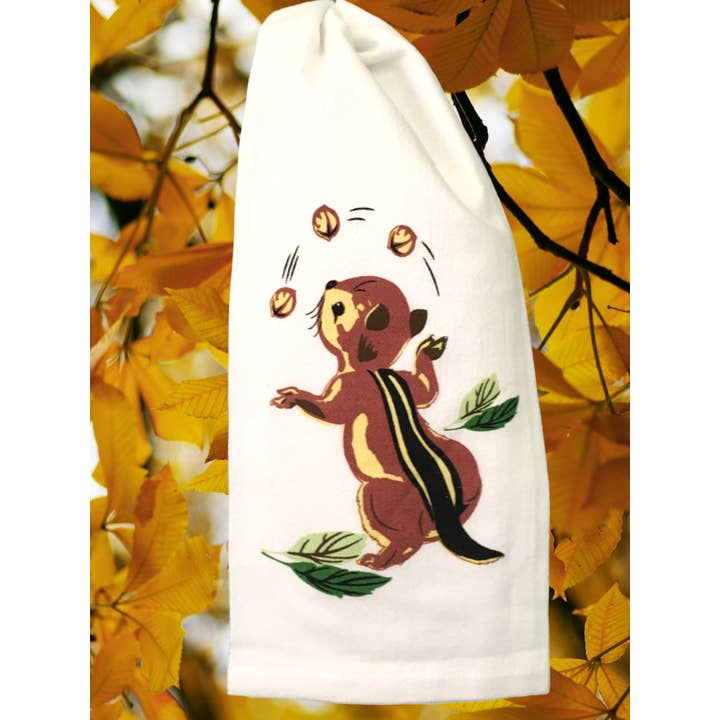 Red and White Kitchen Company - Wholesale Tea Towel - Chippy Retro Flour Sack Kitchen Towel1