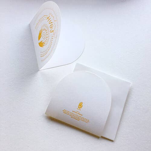 THE LITTLE PRESS - Wholesale Everyday Greeting Card - Sending Hugs Greeting Card2