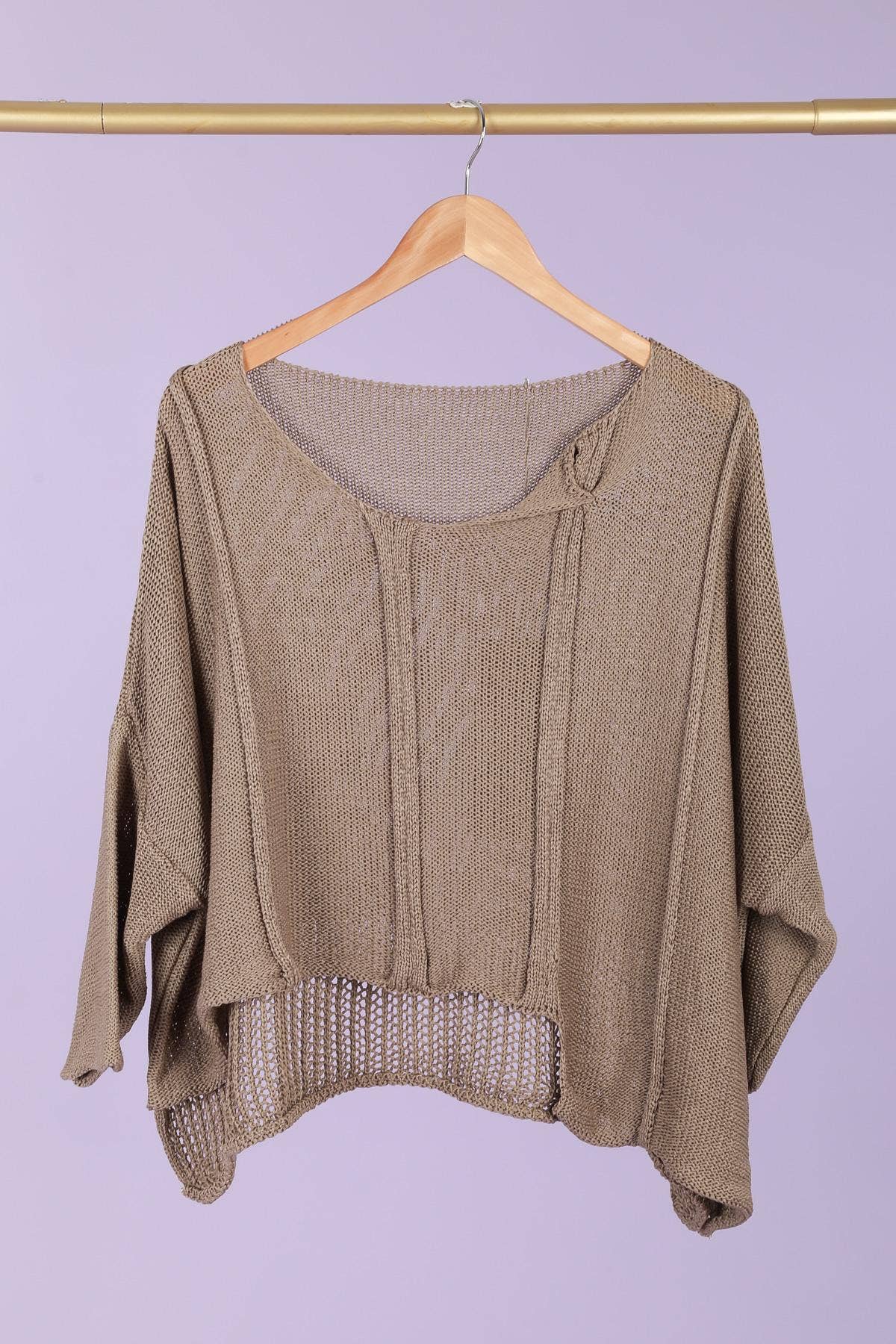 la maison des fibres naturelles - Wholesale Knit Sweater - Women's - 61113 100% COTTON SWEATER37