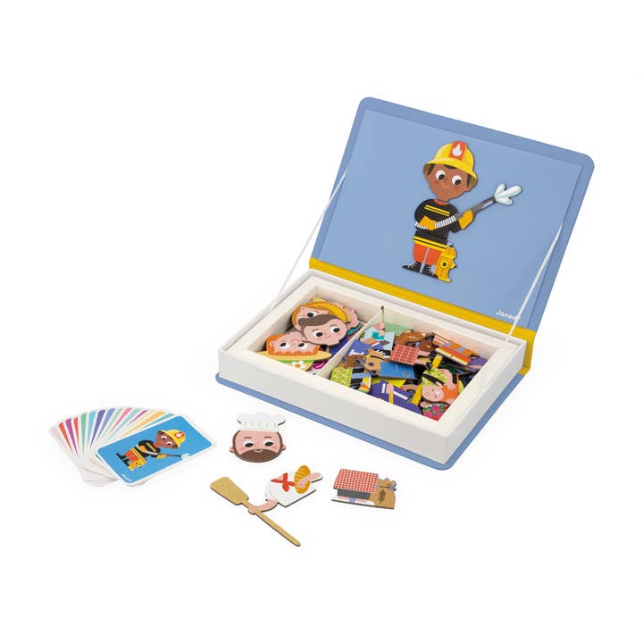 Janod - Wholesale Toy Set - Kids - Magneti'book - Jobs