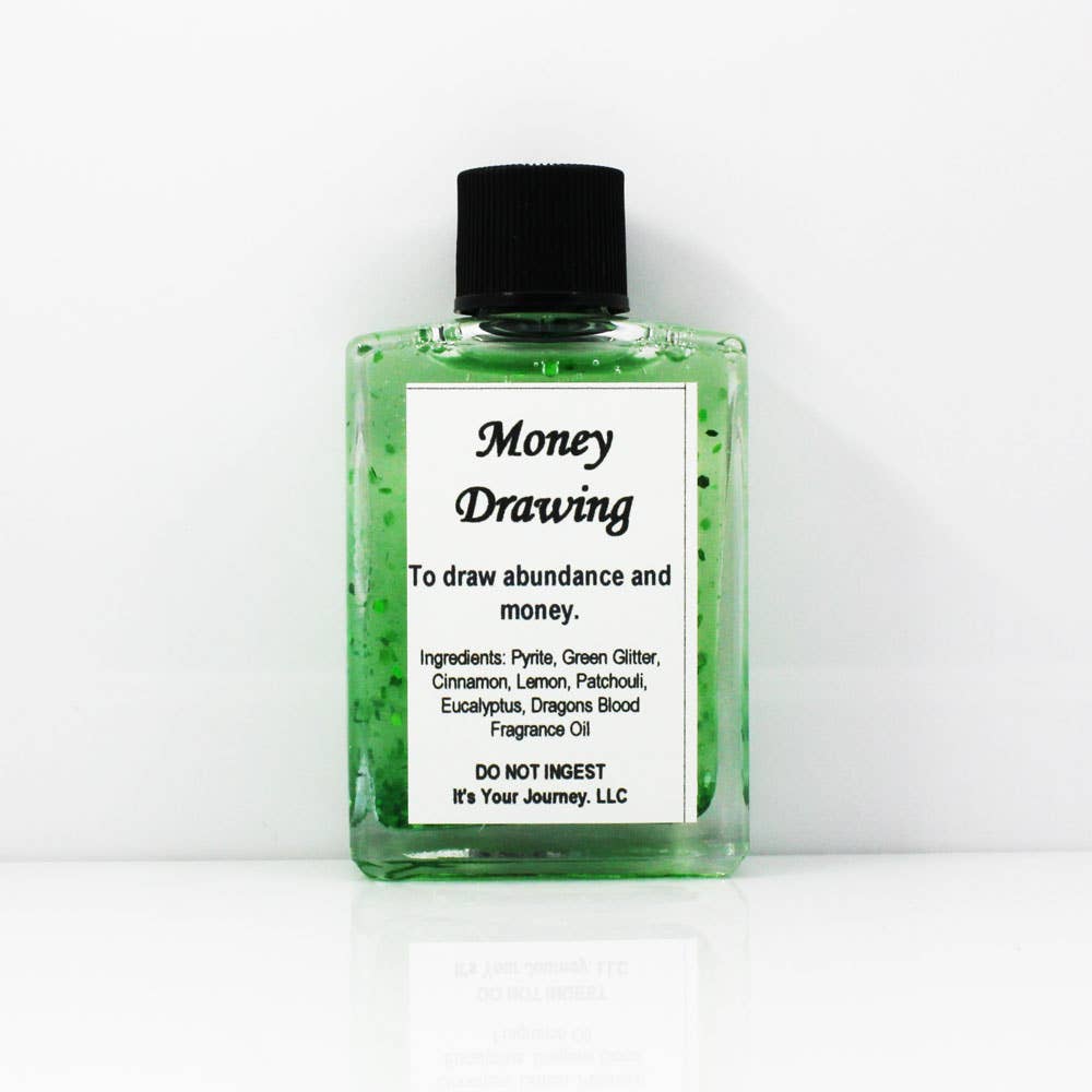 It's Your Journey LLC - Wholesale Meditation Supplies - Money Drawing Spiritual OIl 0.5 oz.