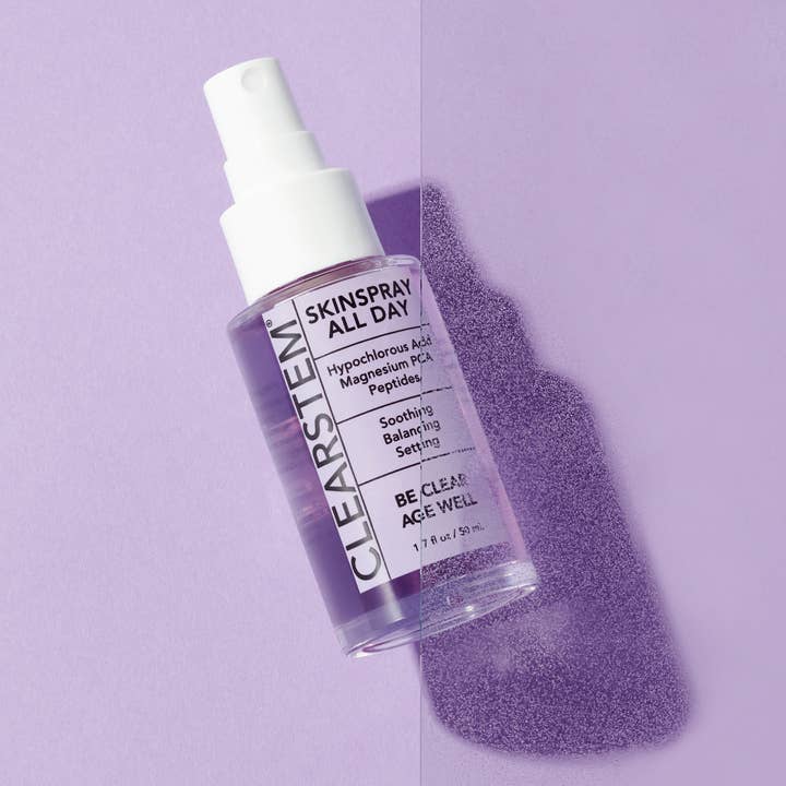 CLEARSTEM Skincare - Wholesale Face & Body Mist/Water - SKINSPRAY ALL DAY