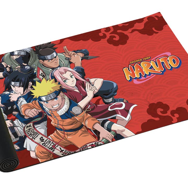 Officially Licensed Naruto Playmat - Konoha Team for wholesale by Japanime Games