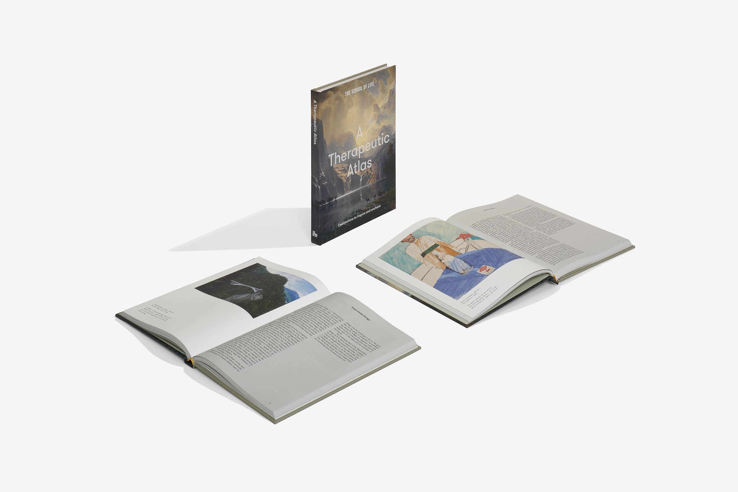 The School of Life – wholesale Travel book – A Therapeutic Atlas, Inspirational Travel Coffee Table Book4