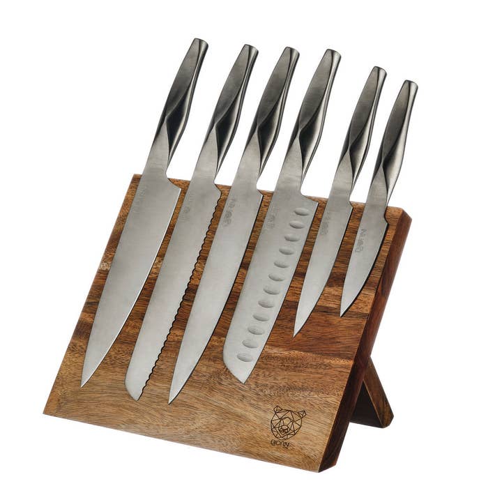 Bloc couteaux de cuisine LARUS VANTAA - 7 pièces pour la vente par Björn