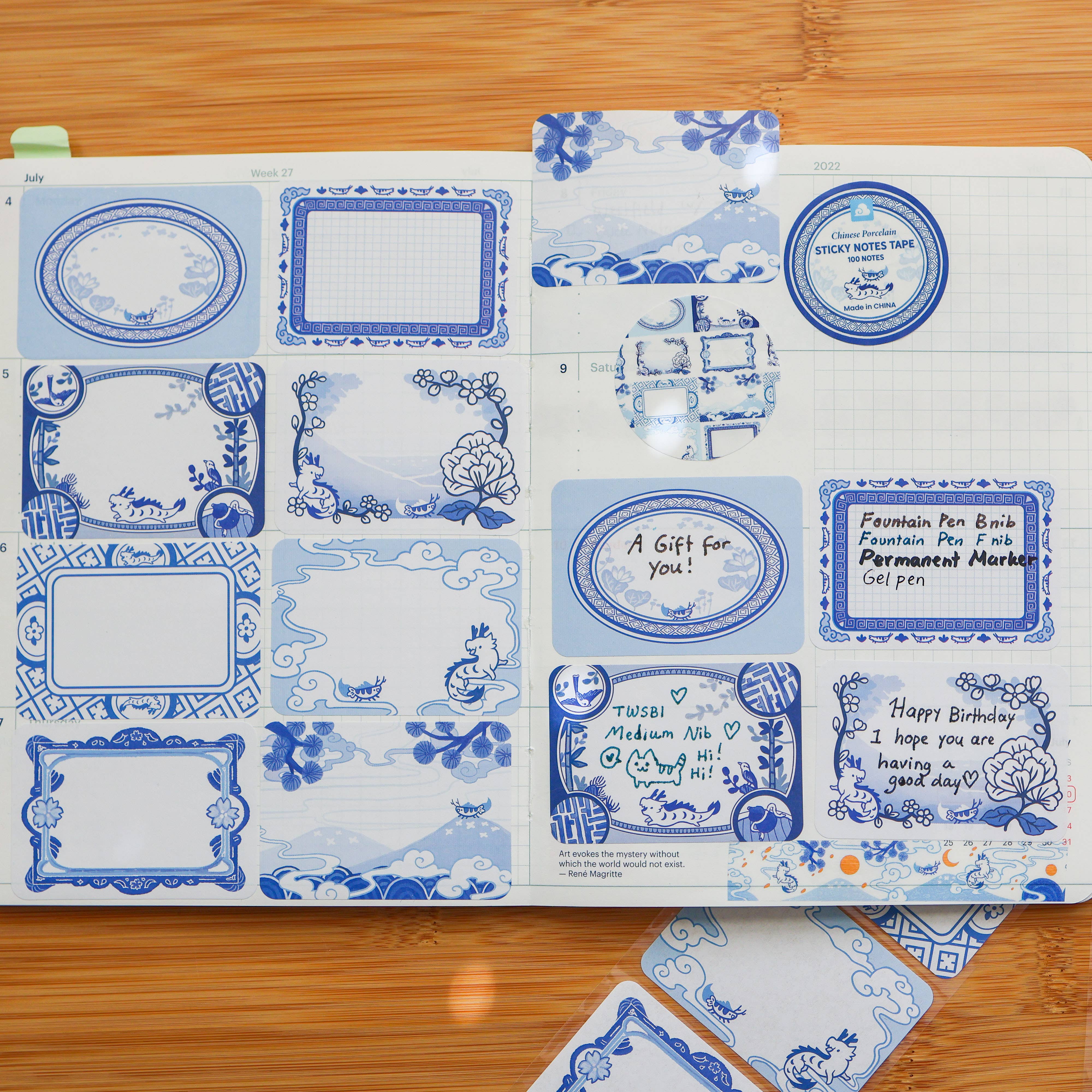 Thousand Skies - Vente Rubans adhésifs Washi - Étiquettes en rouleau - Porcelaine chinoise8