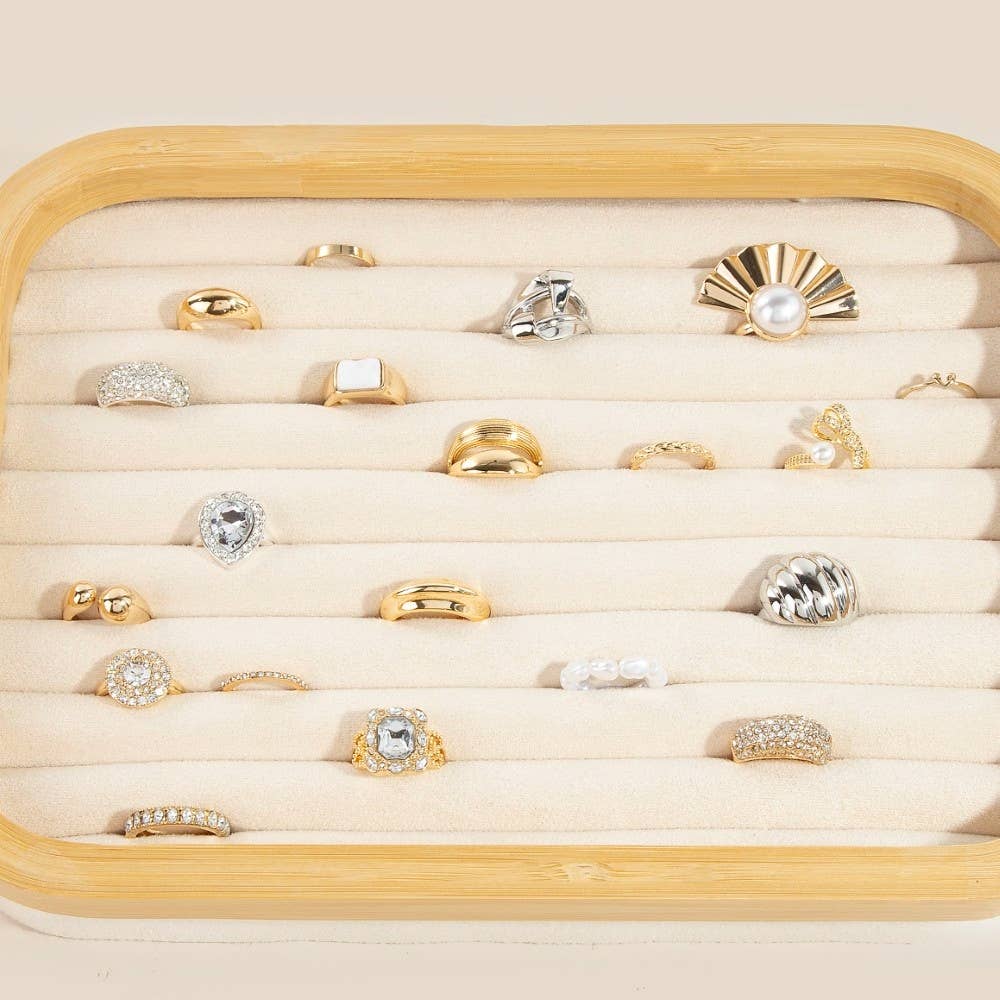 WOOD Bracelet Ring Wooden Jewelry Display Box for wholesale on Faire1