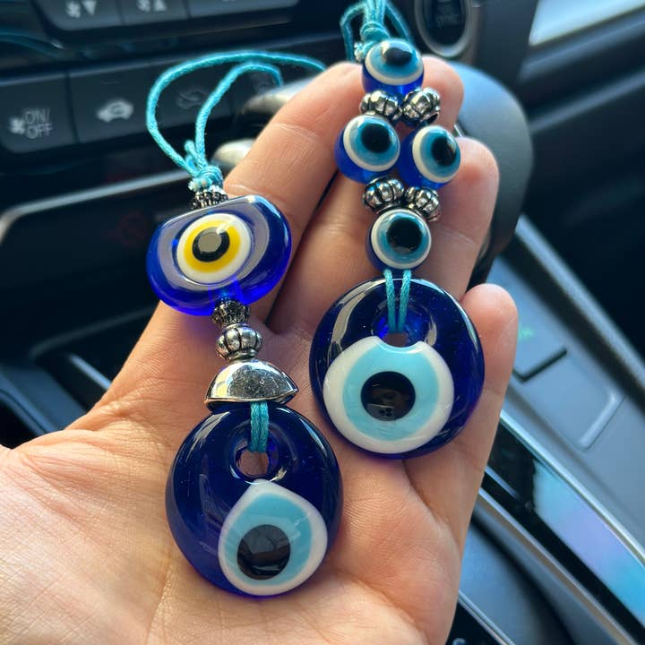 Evileyefavor - Wholesale Car Decorative Charm - Unisex - Evil Eye Car Charm, Rear View Mirror Decor, New Car Gift