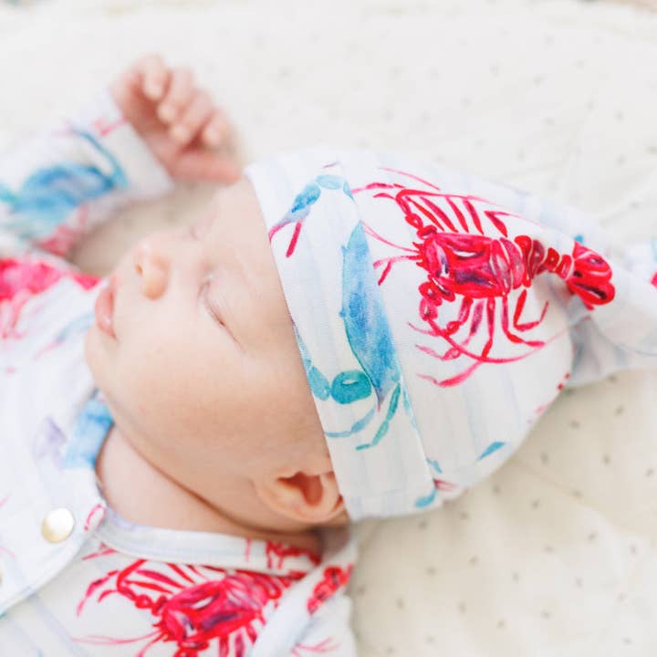 Florida Kid Co. - Wholesale Newborn/Knit Hat - Baby - Lobster & Crab Knotted Hat1