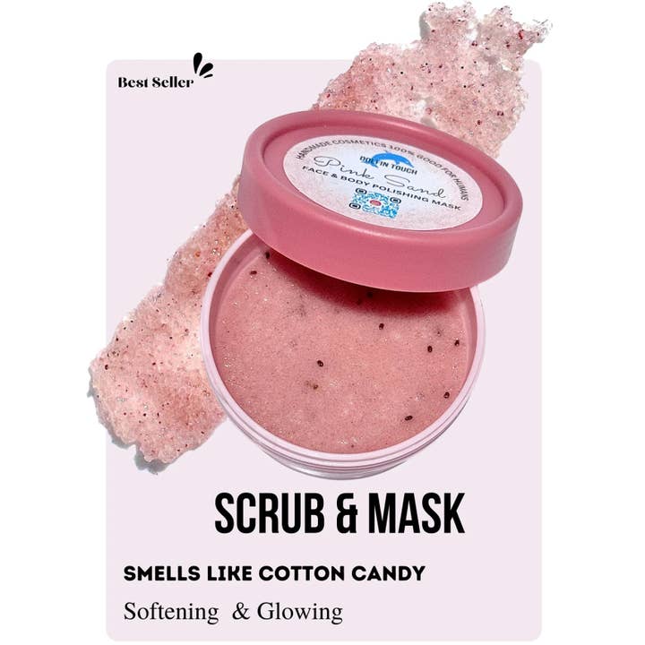 Dolfin Touch - Wholesale Body Scrub/Exfoliant - Roze Zand Manuka Honing Lichaamscrub