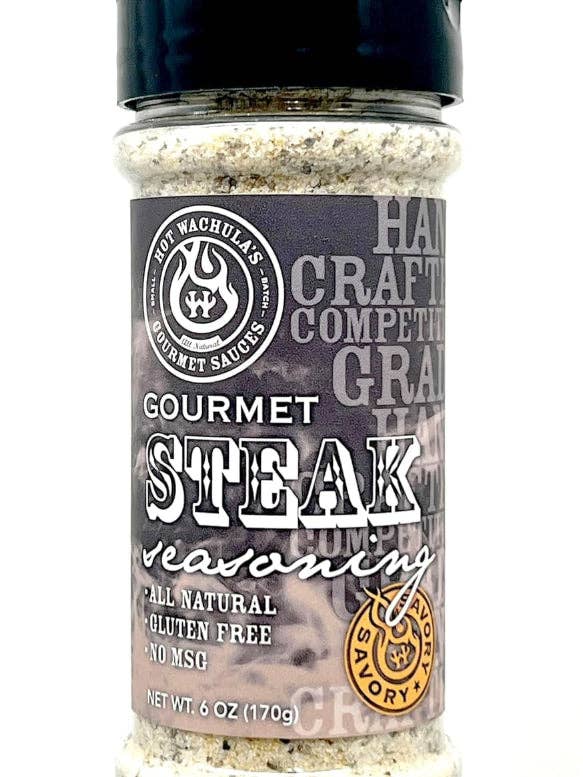 Gourmet Steak Seasoning for wholesale by Hot Wachula's