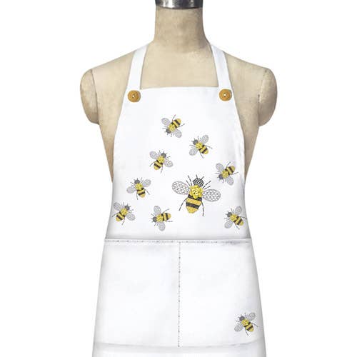 Mary Lake-Thompson Ltd. - Wholesale Apron - Bee Embroidery Apron0
