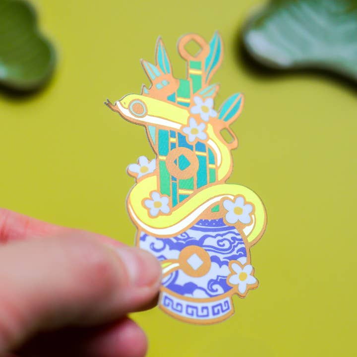 Thousand Skies - Wholesale Sticker - Vinyl Sticker (Holographic) Five Lucky Bamboo