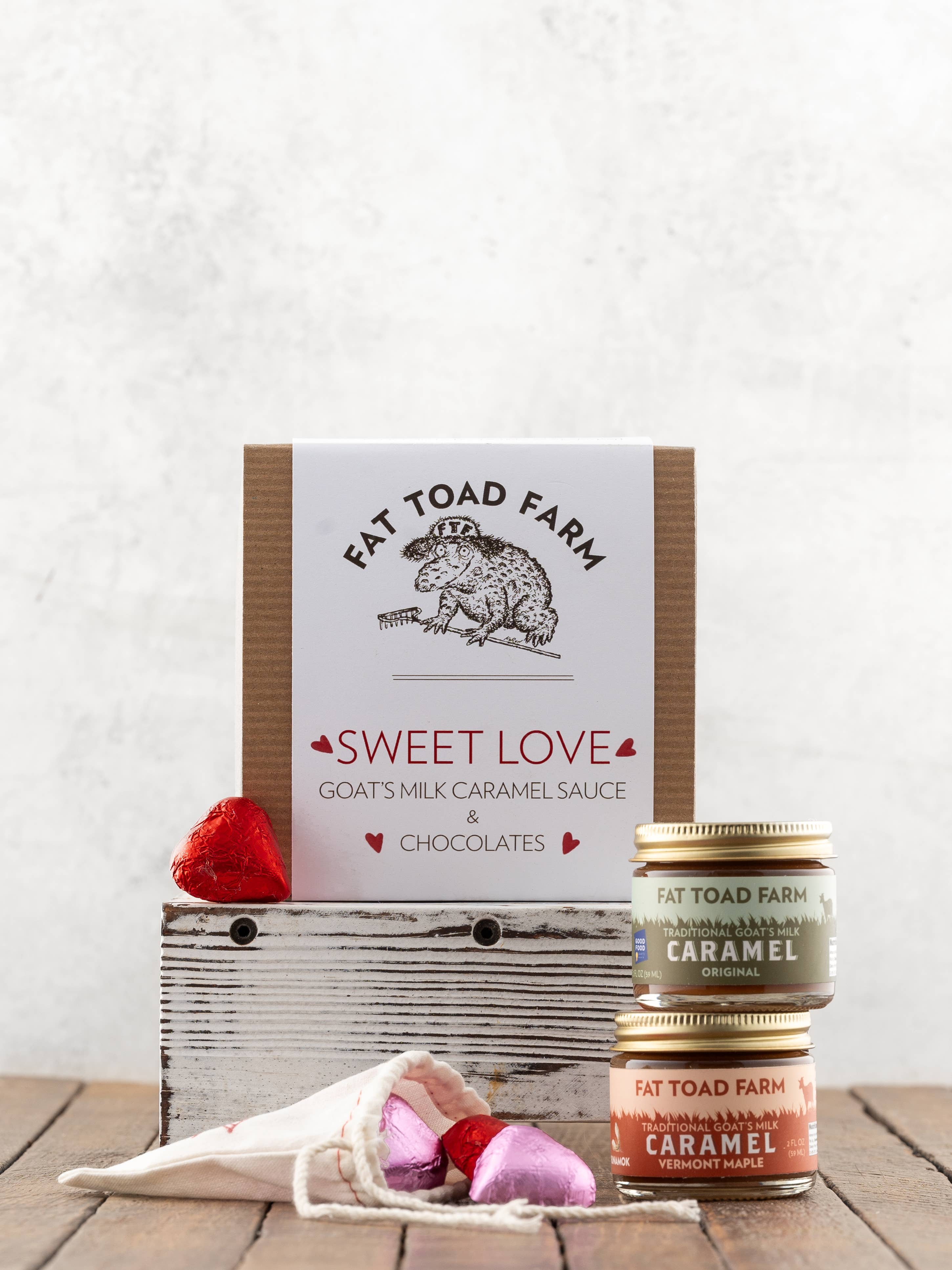 Fat Toad Farm - Wholesale Caramel - Sweet Love Caramel Gift Box