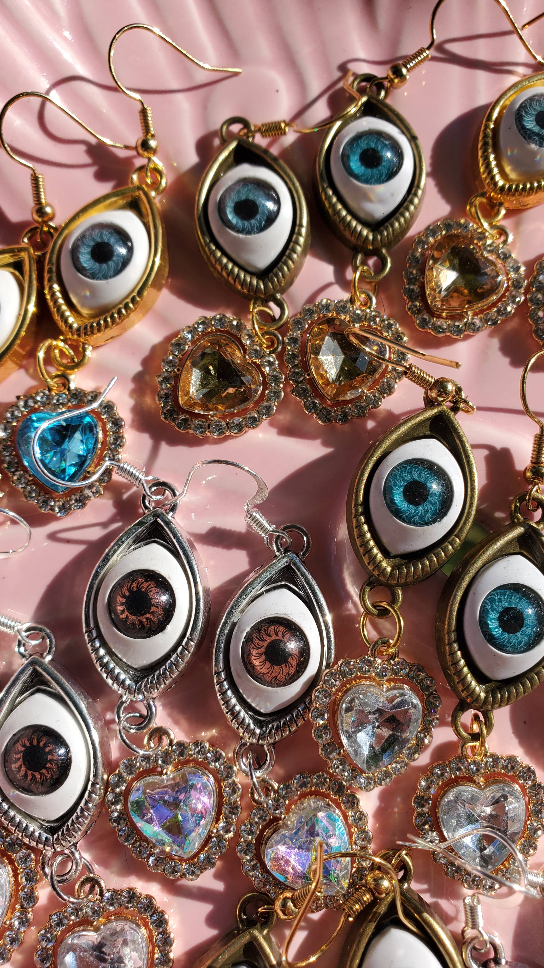 Lapis Lily Market - Wholesale Dangle Earrings - "I see you" eyeball earrings1