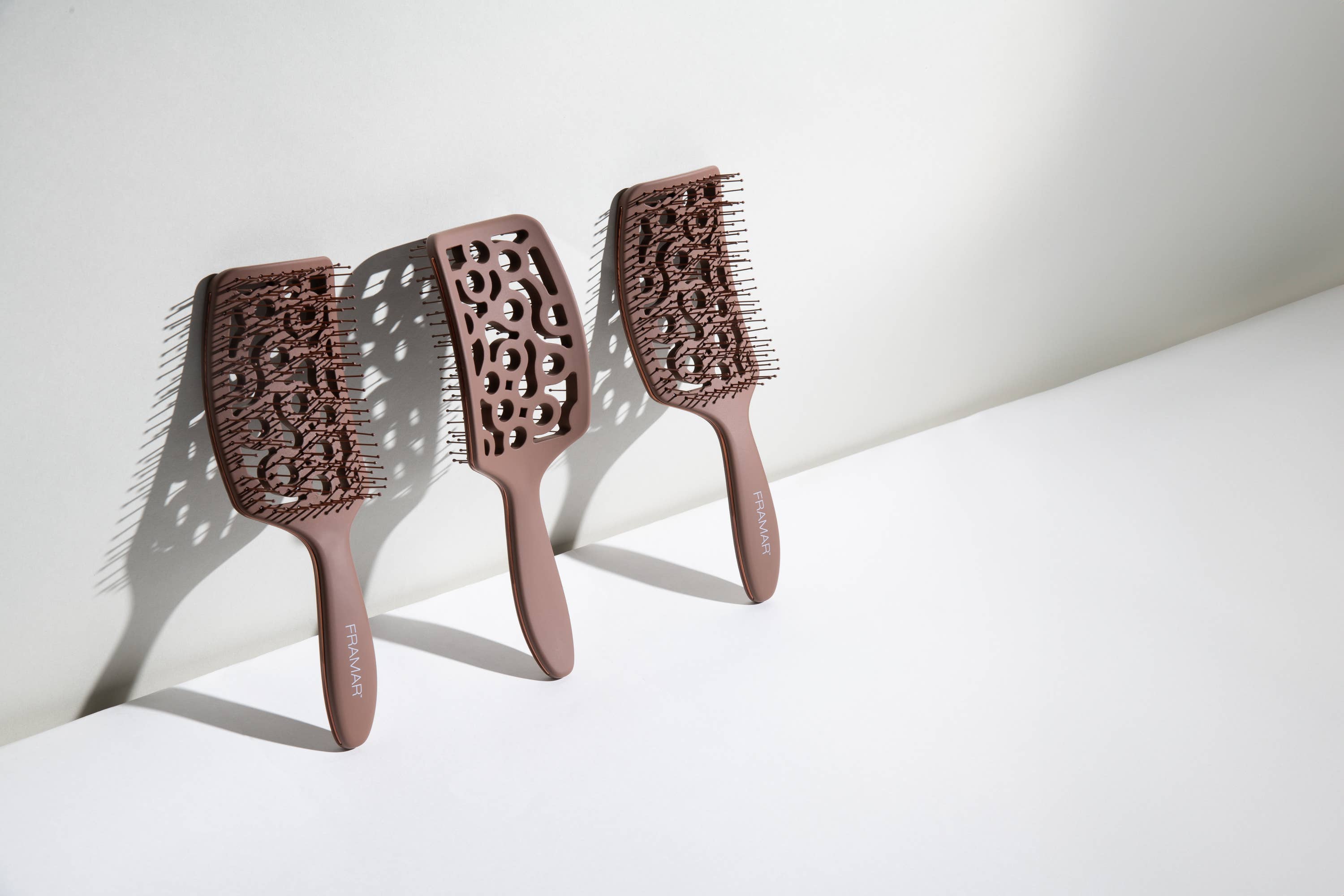 Framar Hair Brushes & Hair Accessories - Wholesale Hair Brush/Comb - FRAMAR Vented Hair Brush For Blow Drying, Vent Brush - Brown7