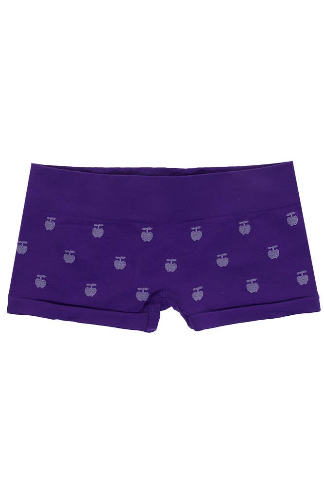 Hana – wholesale Underwear – Women's – Apple Pattern Boyshort Panties7