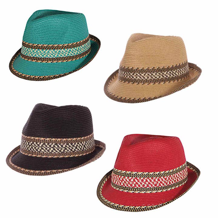 Toucan Hats/Carole Amper Inc. - Wholesale Fedora - Women's - Mayan Fedora