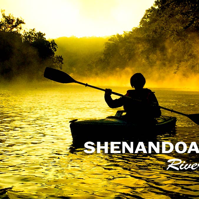 Shenandoah River Virginia 2"x3" Metal Photo Magnet - Morning On The Shenandoah for wholesale by Turnmeyers