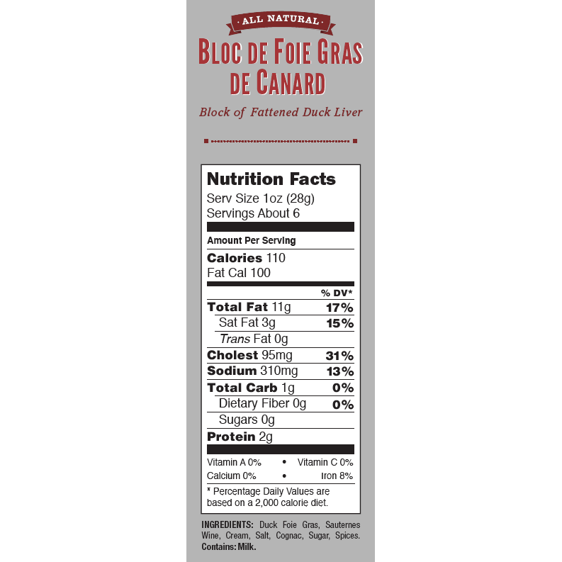 Three Little Pigs - Wholesale Tapenade - Bloc de Foie Gras de Canard2