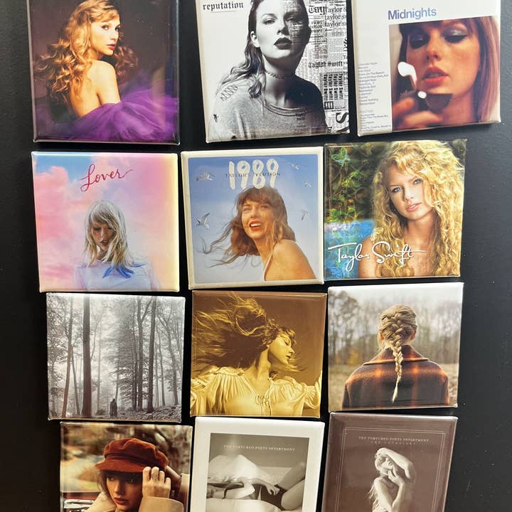 Taylor Swift Discography Magnets and other Purchase Wholesale taylor swift puzzle. Free Returns & Net 60 Terms on Faire trending on Faire.