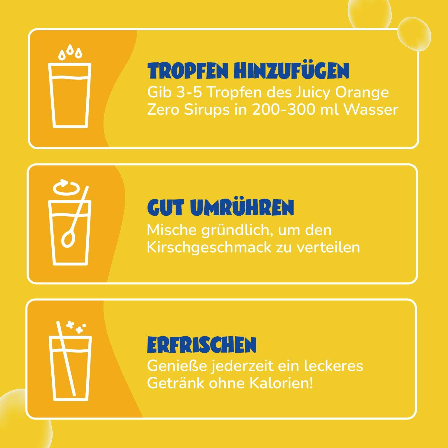 ahead - Wholesale Flavored Syrup - Zero Sugar Syrup - Orange (Tray 12x48ml)2