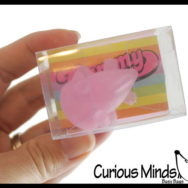 Curious Minds Toys - Vente Jouet mou – enfant et bébé - 1 Mochi Squishy Animals Axolotl - Kawaii - Cute Jelly OT