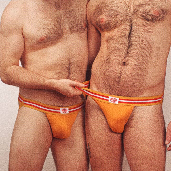 Pander - Wholesale Underwear - Men's - Yellow Pander Jockstrap3