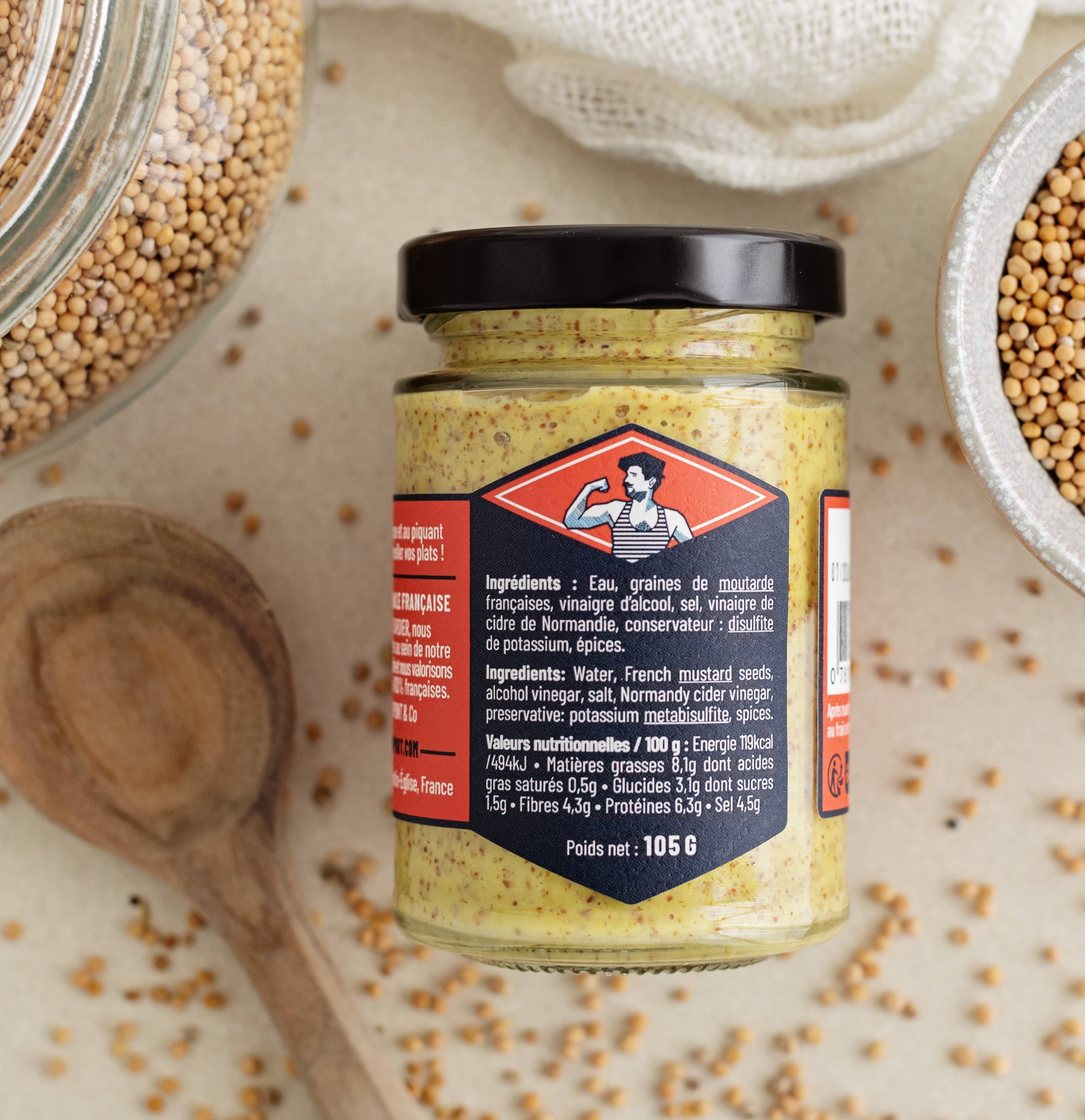 MAISON DUPONT - Wholesale Mustard - French Mustard - Fine 105g1