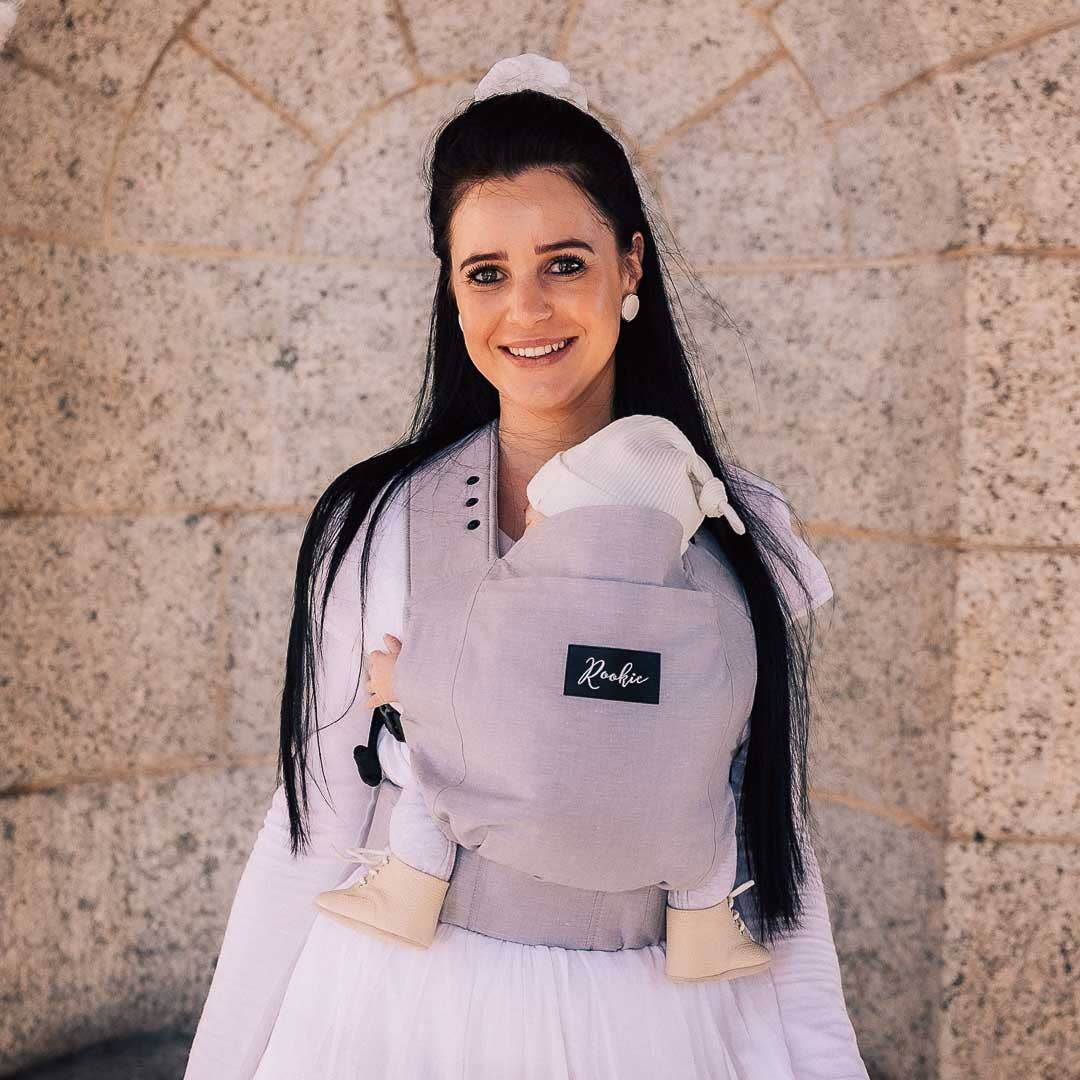 ROOKIE – wholesale Baby carrier – ROOKIE Premium Babytrage - Grey5