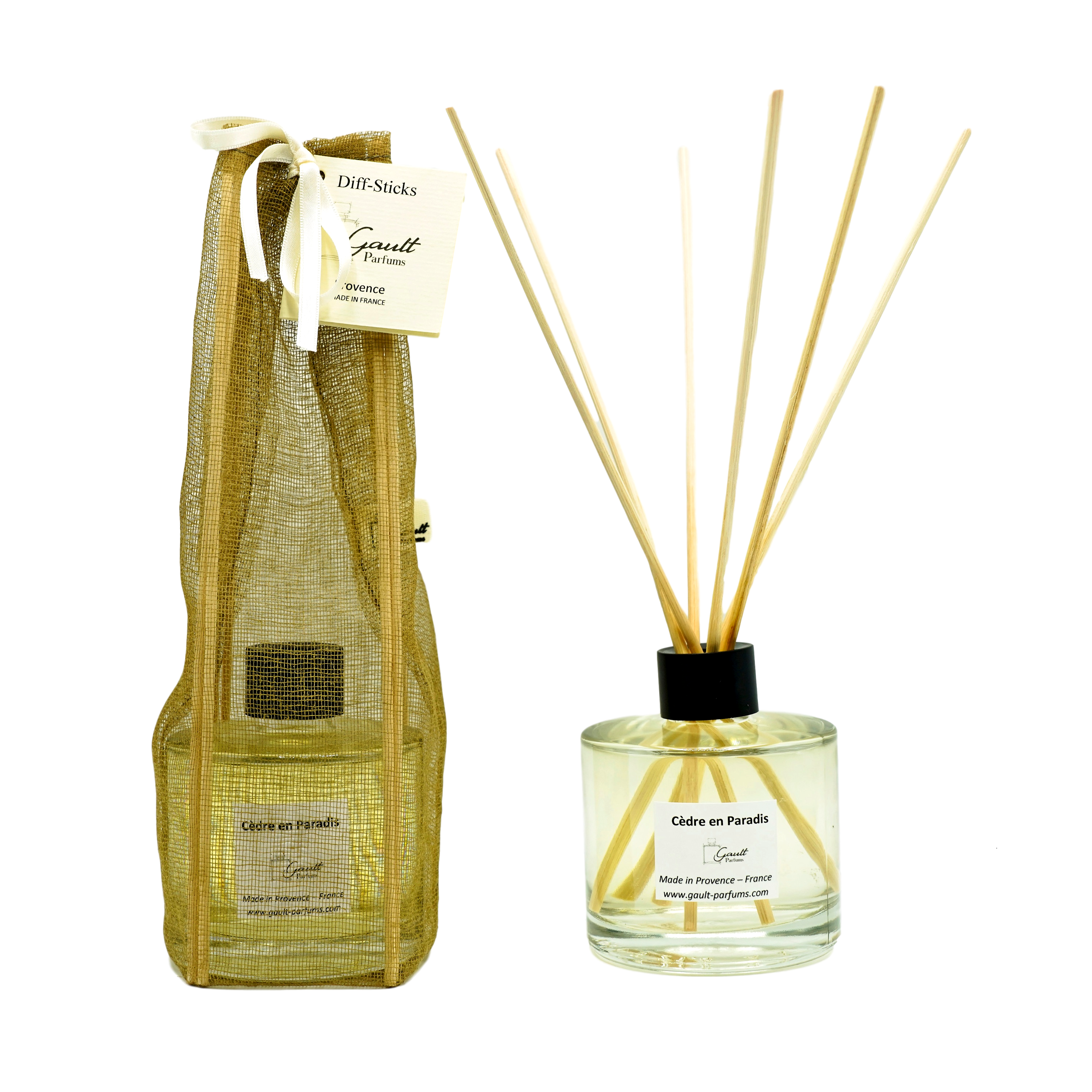 GAULT PARFUMS - Venta al por mayor Difusores de palitos - Difusor de varillas Cèdre en Paradis 200 ml2