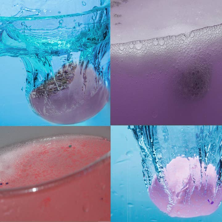 Relaxcation – wholesale Bath bomb/fizz – 6 Bath Bombs For Kids With Fast Food Toys Inside Each Bomb Perfect Gift Set 5 oz Large Bath Fizzies W/ Fun Bubble Effect For Boys and Girls