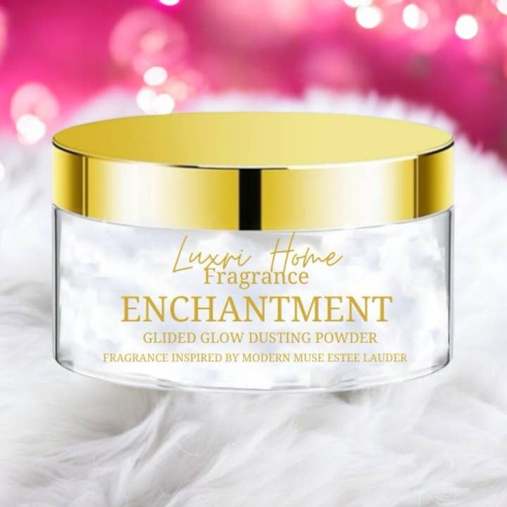 Enchantment Glided Glow Dusting Powder for wholesale by Luxri Home Fragrance