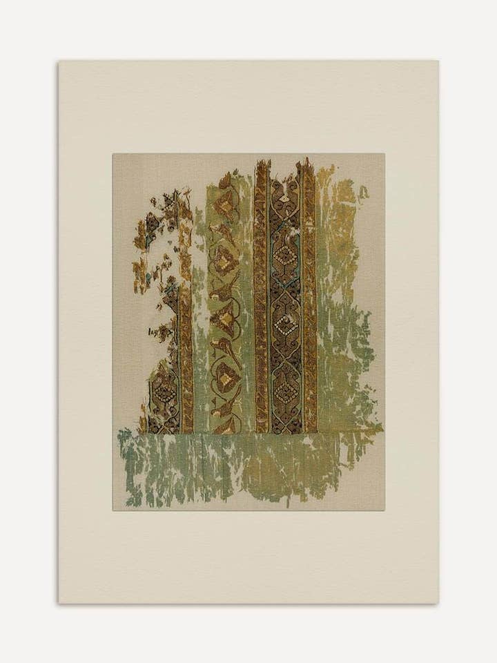 Wabi Sabi Tekstil Kunsttryk – Fragmenter for engroshandel hos Modern Antique Prints