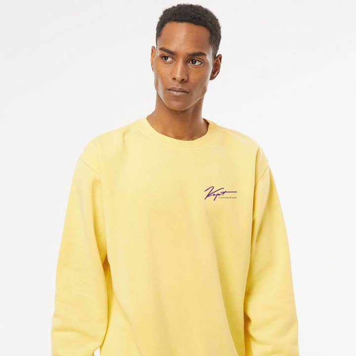 Reborn King 2.0 - Pigment-Dyed Sweatshirt for wholesale by Kept Clothing Brand