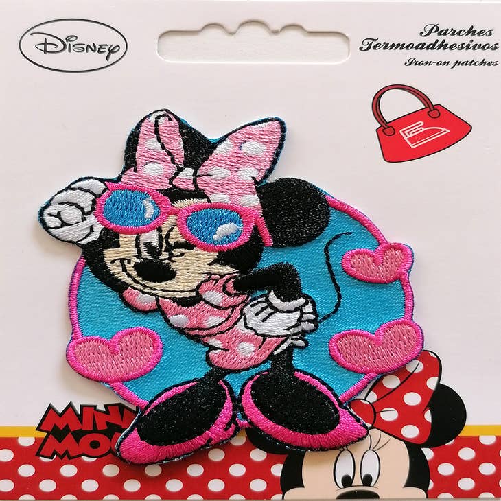 Minnie Mouse Embroidery Patch  Disney Iron Patches Stickers