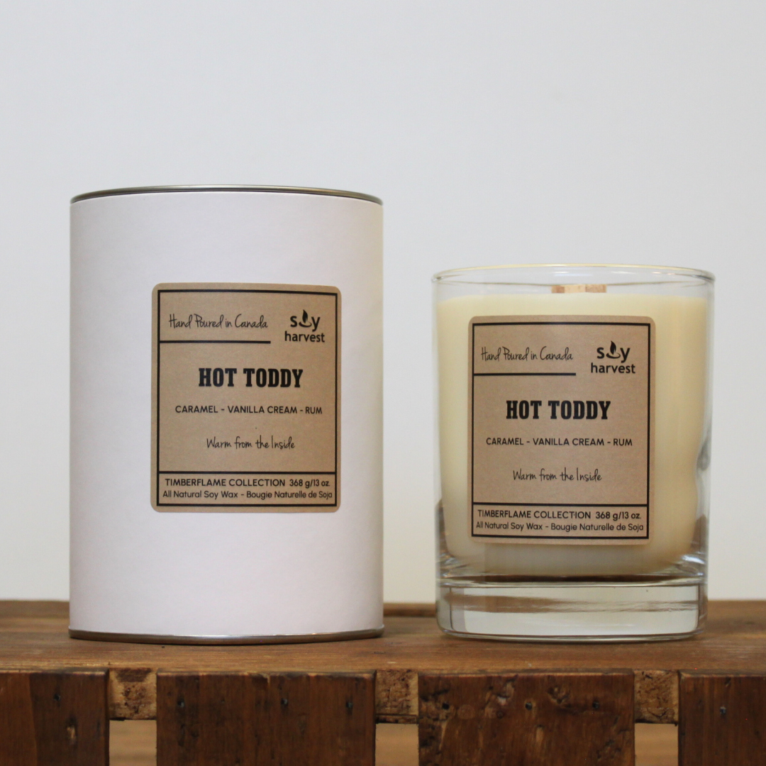 Soy Harvest Candles - Vente Bougie en bocal - Hot Toddy - Bougie1