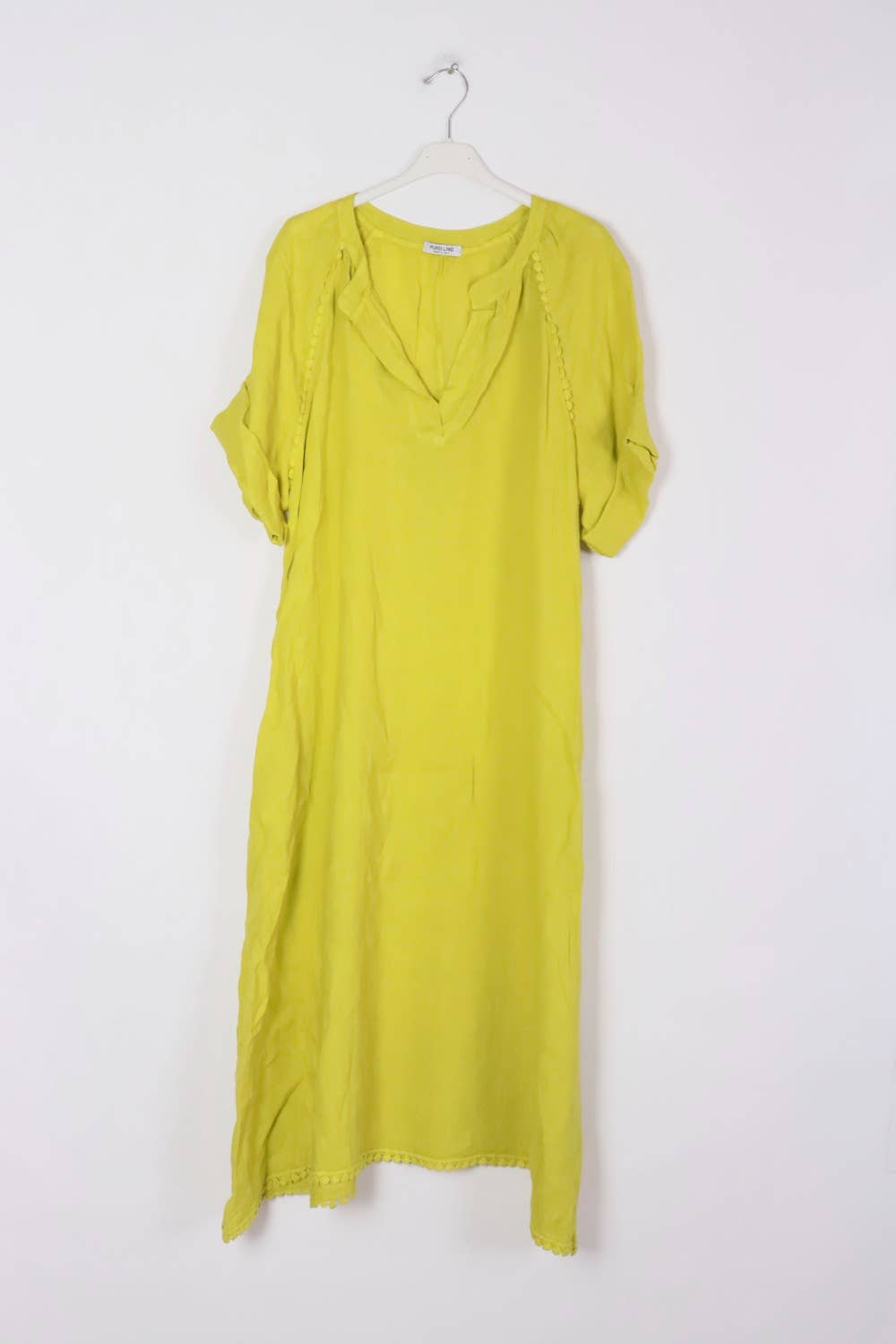 LÉA & LUC - Wholesale Dress - Women's - Long dress in 100% linen REF.716131