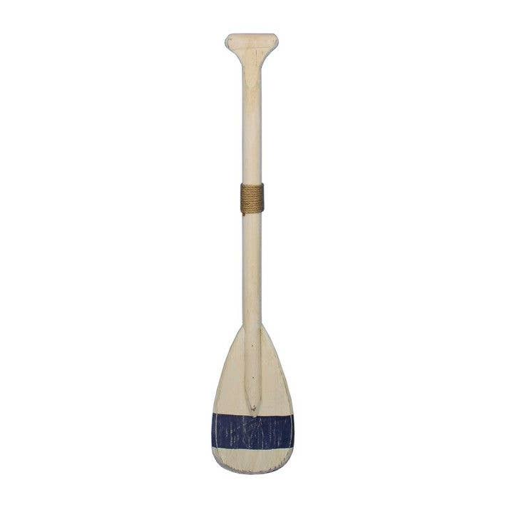 Hampton Nautical - Wholesale Wall Accent - King Harbor Decorative Rowing Boat Paddle with Hooks 24"1