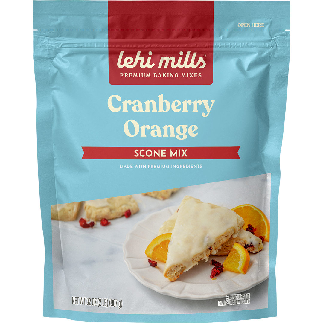 Lehi Mills - Wholesale Bread Mix - Cranberry Orange Scone Mix0
