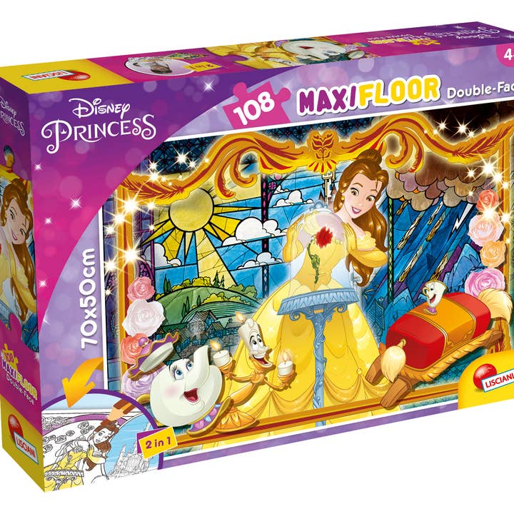 Disney Puzzle Df Maxi Floor 108 Beauty And The Beast for wholesale by Liscianigiochi IT