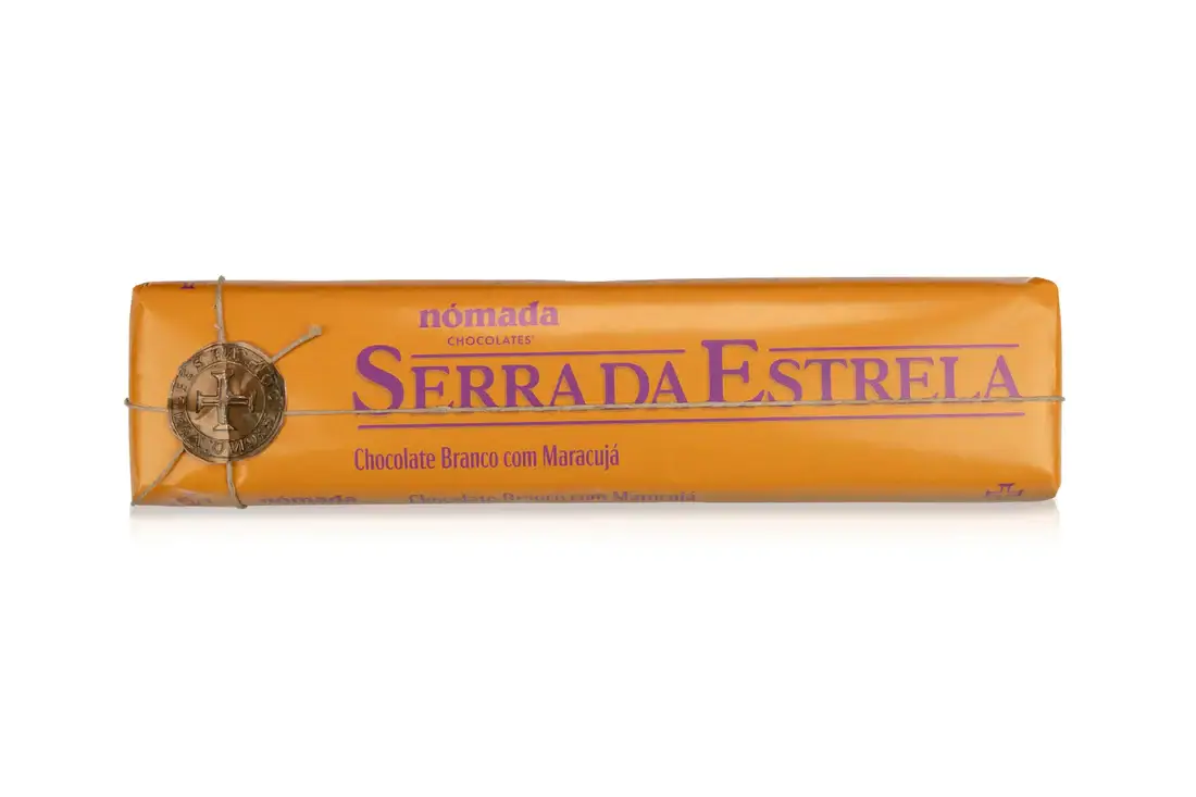 Nómada Chocolates - Wholesale Chocolate Bar - "Serra da Estrela" White Chocolate with Passion Fruit - 300g2