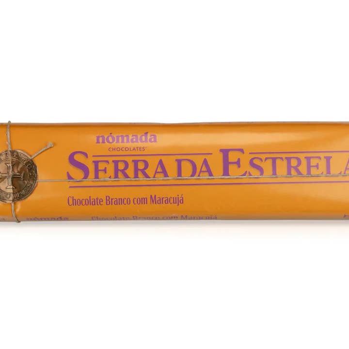 NĂ³mada Chocolates - Wholesale Chocolate Bar - "Serra da Estrela" White Chocolate with Passion Fruit - 300g2