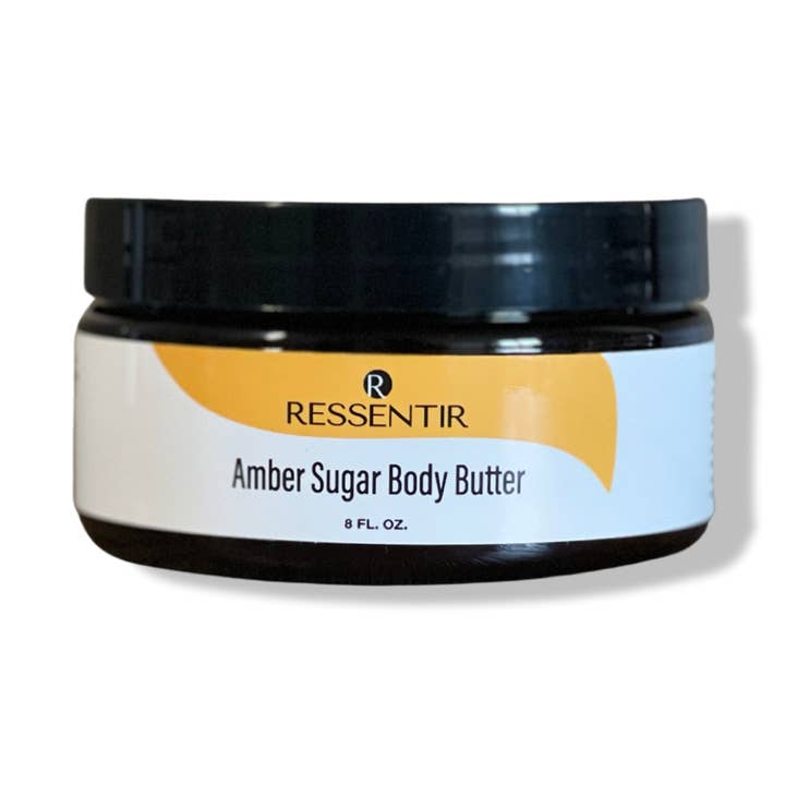 Amber Sugar Body Butter for wholesale by Ressentir Cosmetics