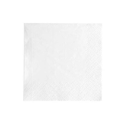 EcoQuality - Wholesale Disposable Napkin - Solids Pearl Lunch and Beverage Napkin 3-Ply – Soft, Durable, and Elegant