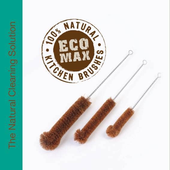 Ethical Global - Wholesale Cleaning Brush - Bottle Brushes (S,M,L) - All Natural Handmade10